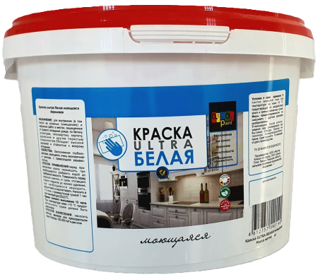Краска ВД Моющаяся Dekor Paint